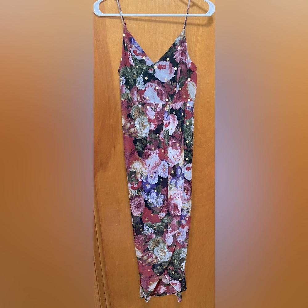 Express long colorful dress